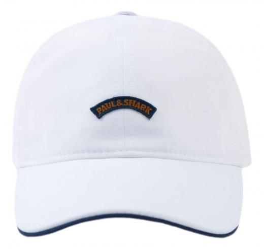 PAUL SHARK Cappello Da Baseball Con Moon Badge 25417116 Colore Bianco