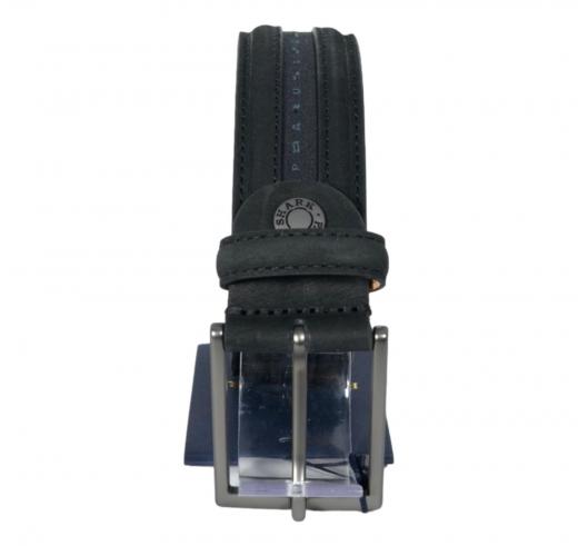 PAUL SHARK Cintura Uomo In Pelle Con Nastro Bandiere 15316001 Colore Nero 011