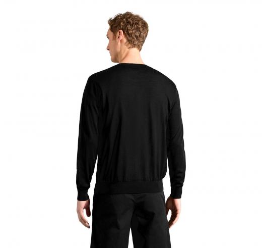 PAUL SHARK Maglia Uomo Girocollo In Lana Merino Extra Fine Winter Summer 99311015 011 Colore Nero