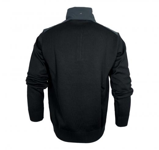 PAUL SHARK Cardigan Mezza Zip Uomo In Lana 99311021 Colore Nero 011