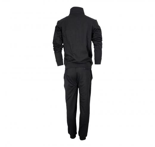 PAUL SHARK Tuta Uomo Sportiva In Cotone Con Badge Iconico 99311012 Colore Nero 011