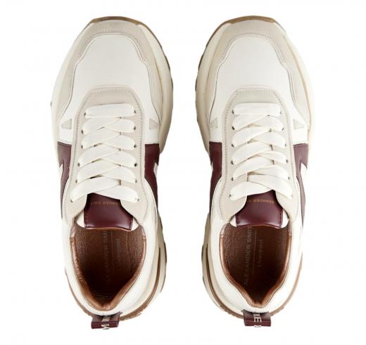 ALEXANDER SMITH Sneakers Donna Liverpool Woman LPW 2006 Colore Bianco Bordeaux