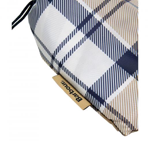 BARBOUR Poncho Donna Impermeabile In Tartan Portree LAC0345BR521 Colore Beige
