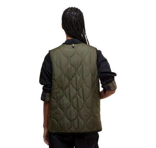BARBOUR Gilet Donna Klara LLI0021GN71 Verde