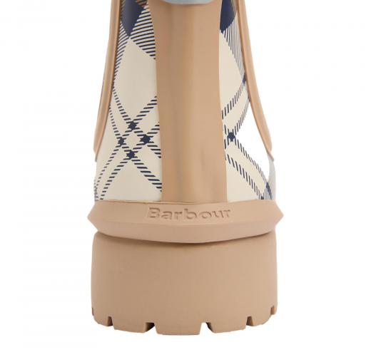 BARBOUR Stivaletti Donna Wellington Wilton Hessian Tartan LRF0066BR51 Colore Beige