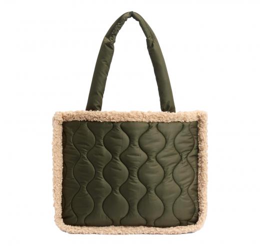 BARBOUR Borsa Tote Trapuntata Marnie LBA0482OL71 Colore Verde Oliva