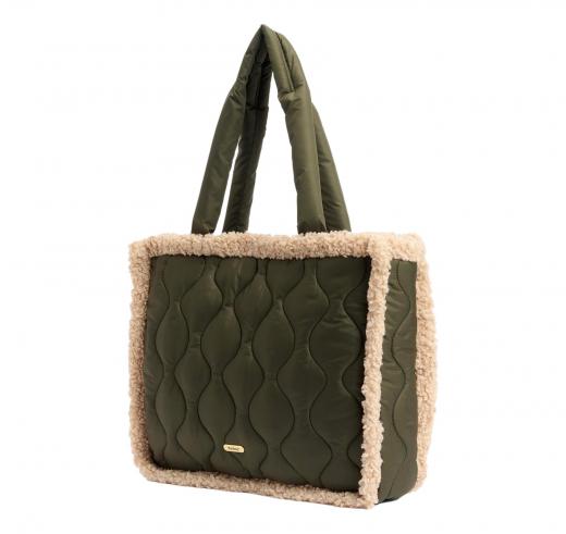 BARBOUR Borsa Tote Trapuntata Marnie LBA0482OL71 Colore Verde Oliva