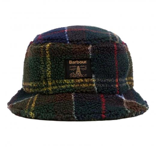 BARBOUR Cappello Uomo Da Pescatore Field In Pile MHA0920TN11 Colore Classic Tartan