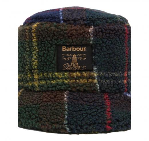 BARBOUR Cappello Uomo Da Pescatore Field In Pile MHA0920TN11 Colore Classic Tartan