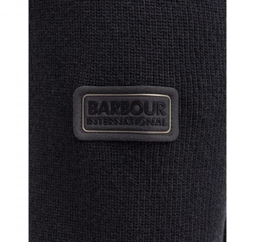 BARBOUR INTERNATIONAL Maglione Uomo Crew Neck Jumper MKN1611BK31 Nero Casual Elegante