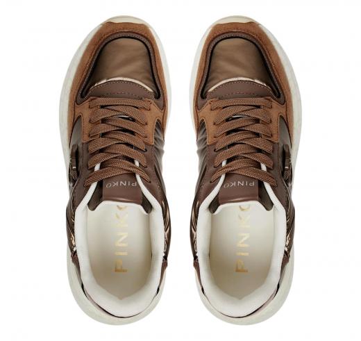 PINKO Sneakers Donna Gem 07 SS0055P106 Colore Marrone