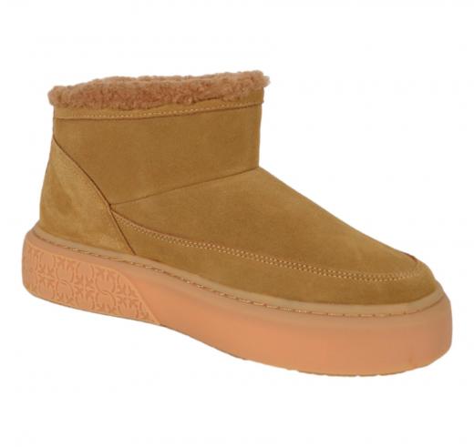 PINKO Modello Yoko 22 Mid Sneakers SS0105P055 Colore Cognac