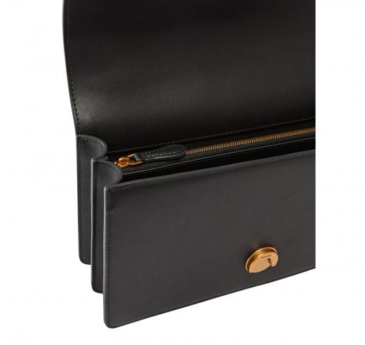 PINKO Borsa Donna Love One Classic St Dc Vitello Seta 105857 Colore Nero Z99Q