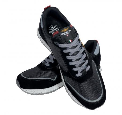 AERONAUTICA MILITARE Sneakers Uomo SC0288UCT03545 Colore Nero