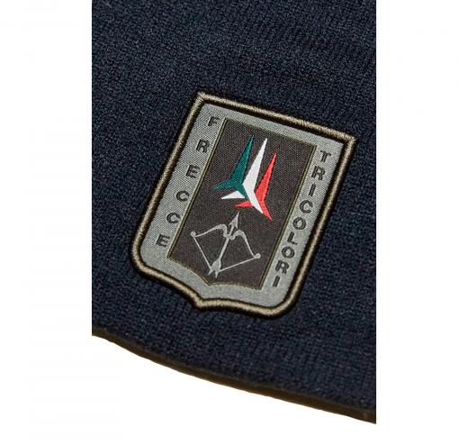 AERONAUTICA MILITARE Berretto Uomo Toque Patch Frecce Tricolori CU0036UL00450 Colore Blu