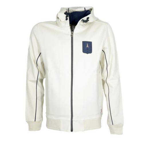 AERONAUTICA MILITARE Felpa Uomo Con Cappuccio FE2064UF00667 Colore Avorio
