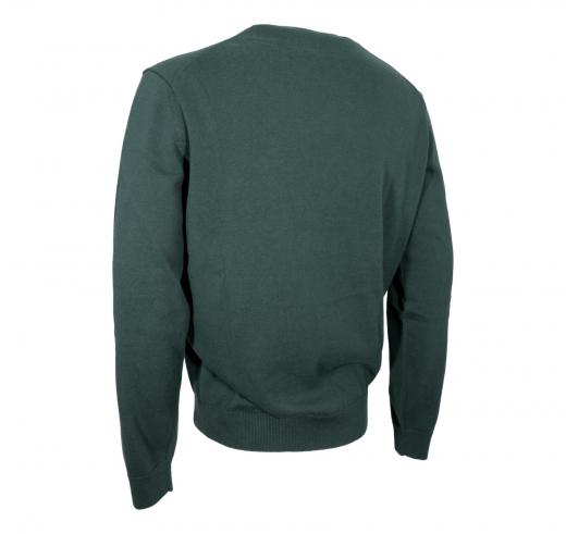 AERONAUTICA MILITARE Maglia Uomo Girocollo In Cotone Tinto Filo MA1611UL00506 Colore Verde Scuro