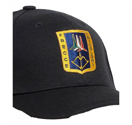 AERONAUTICA MILITARE Cappellino Uomo In Canvas Con Patches HA1150UCT03043 Colore Nero