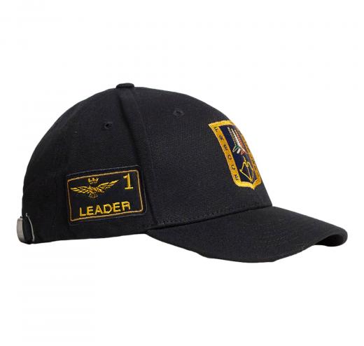 AERONAUTICA MILITARE Cappellino Uomo In Canvas Con Patches HA1150UCT03043 Colore Nero