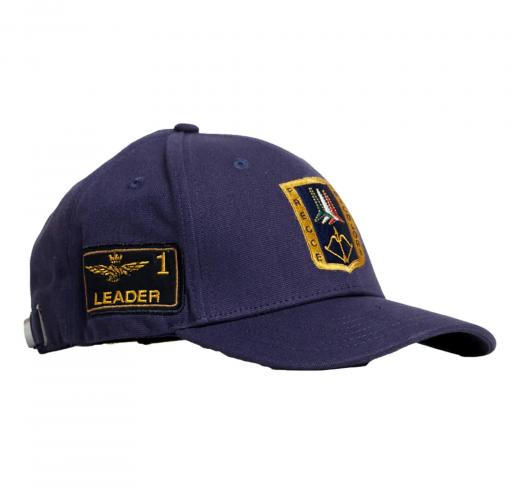 AERONAUTICA MILITARE Cappellino Uomo In Canvas Con Patches HA1150UCT03043 Colore Blu