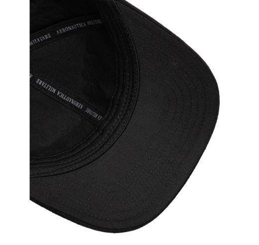 AERONAUTICA MILITARE Cappellino Uomo Effetto Suede Con Logo HA1229UCT04237 Colore Nero