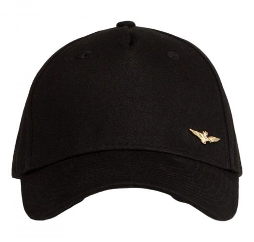 AERONAUTICA MILITARE Cappellino Uomo Basic Con Logo In Metallo HA1122UCT02848 Colore Nero