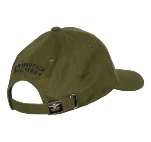 AERONAUTICA MILITARE Cappellino Uomo Basic Con Logo In Metallo HA1122UCT02848 Colore Verde