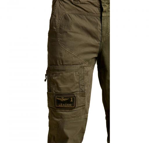 AERONAUTICA MILITARE Pantalone Uomo Anti G In Cotone PA1387UCT01493 Colore Verde