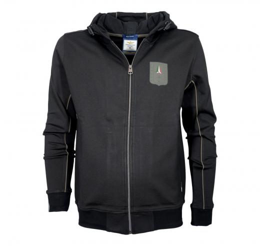 AERONAUTICA MILITARE Felpa Uomo Con Cappuccio FE2064UF00667 Colore Nero