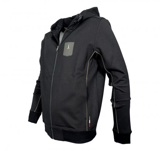 AERONAUTICA MILITARE Felpa Uomo Con Cappuccio FE2064UF00667 Colore Nero