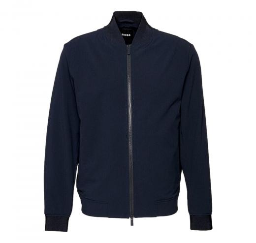 BOSS Giubbotto Uomo Idrorepellente In Tessuto Elasticizzato Ad Alte Prestazioni 50545795 Colore Blu