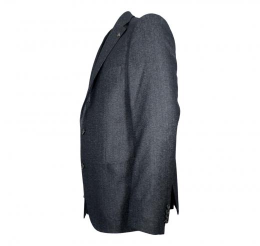 ROY ROBSON Giacca Uomo 15526 in Lana e Cashmere Regular Fit Colore Nero