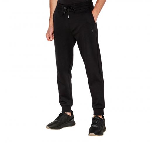 BOSS Pantalone Tuta Uomo Di Cotone Con Logo C Locsin 01 50520322 Colore Nero 001