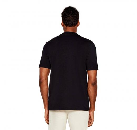 BOSS T-Shirt Uomo Con Stampa Astratta Sul Petto C Taut 30 50543447 Colore Nero