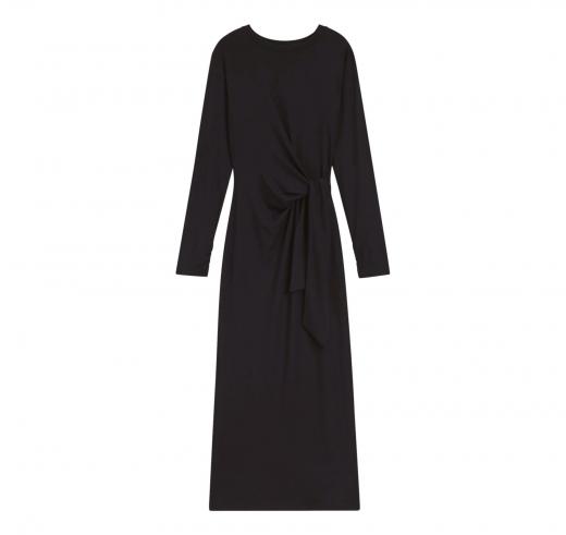 BOSS Vestito Donna In Jersey Elasticizzato Con Vita Annodata C Erlot 50547821 Colore Nero