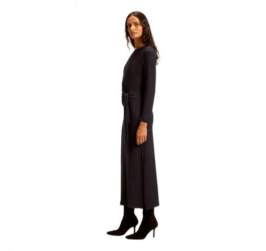 BOSS Vestito Donna In Jersey Elasticizzato Con Vita Annodata C Erlot 50547821 Colore Nero