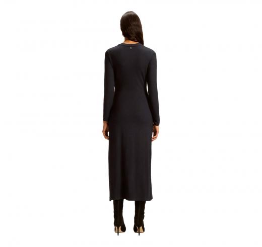 BOSS Vestito Donna In Jersey Elasticizzato Con Vita Annodata C Erlot 50547821 Colore Nero