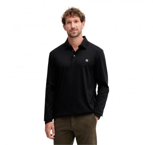 BOSS Polo Uomo Manica Lunga In Cotone C Paley 01 50523917 Colore Nero