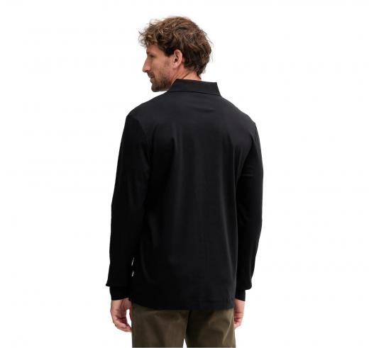 BOSS Polo Uomo Manica Lunga In Cotone C Paley 01 50523917 Colore Nero