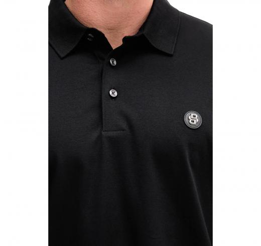 BOSS Polo Uomo Manica Lunga In Cotone C Paley 01 50523917 Colore Nero