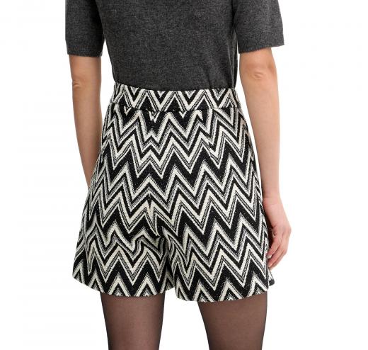 BOSS Gonna Pantalone Donna Con Motivo Chevron C Tijaca 50547703 Colore Nero