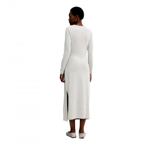 BOSS Vestito Donna In Jersey Elasticizzato Con Vita Annodata C Erlot 50547821 Colore Grigio
