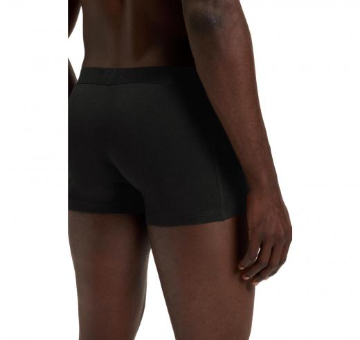 BOSS Boxer Uomo Corti In Cotone Elasticizzato In Confezione Da Tre Modello Trunk 3P BOSS ONE 50544263 Colore Nero