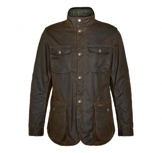 BARBOUR Ogston Waxed Jacket MWX0700OL51 Olive Uomo