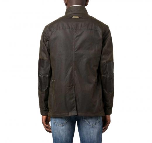 BARBOUR Ogston Waxed Jacket MWX0700OL51 Olive Uomo