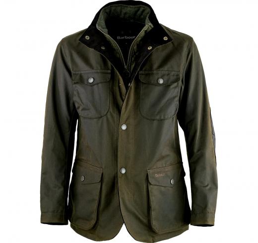 BARBOUR Ogston Waxed Jacket MWX0700OL51 Olive Uomo