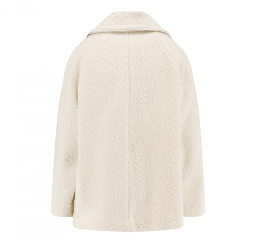 BOSS Cappotto Donna Caban Con Linea Squadrata e Lavorazione Boucle C Cabani 50548664 Colore Bianco