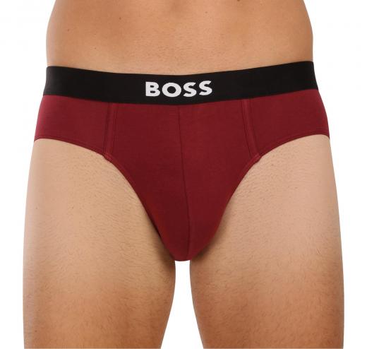 BOSS Slip Uomo In Cotone Elasticizzato Con Elastico In Vita Con Logo In Confezione Da Tre HipBr 3P BOSS ONE 50546561 Colore Mult