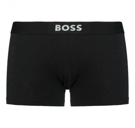 BOSS Boxer Corti Uomo In Cotone Elasticizzato In Confezione Da Tre Trunk 3P BOSS ONE D 50549832 Colore Nero