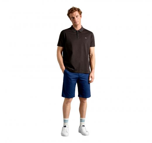 PAUL SHARK Polo Cotone Organico Pique Con Shark Badge 99311001 331 Colore Marrone